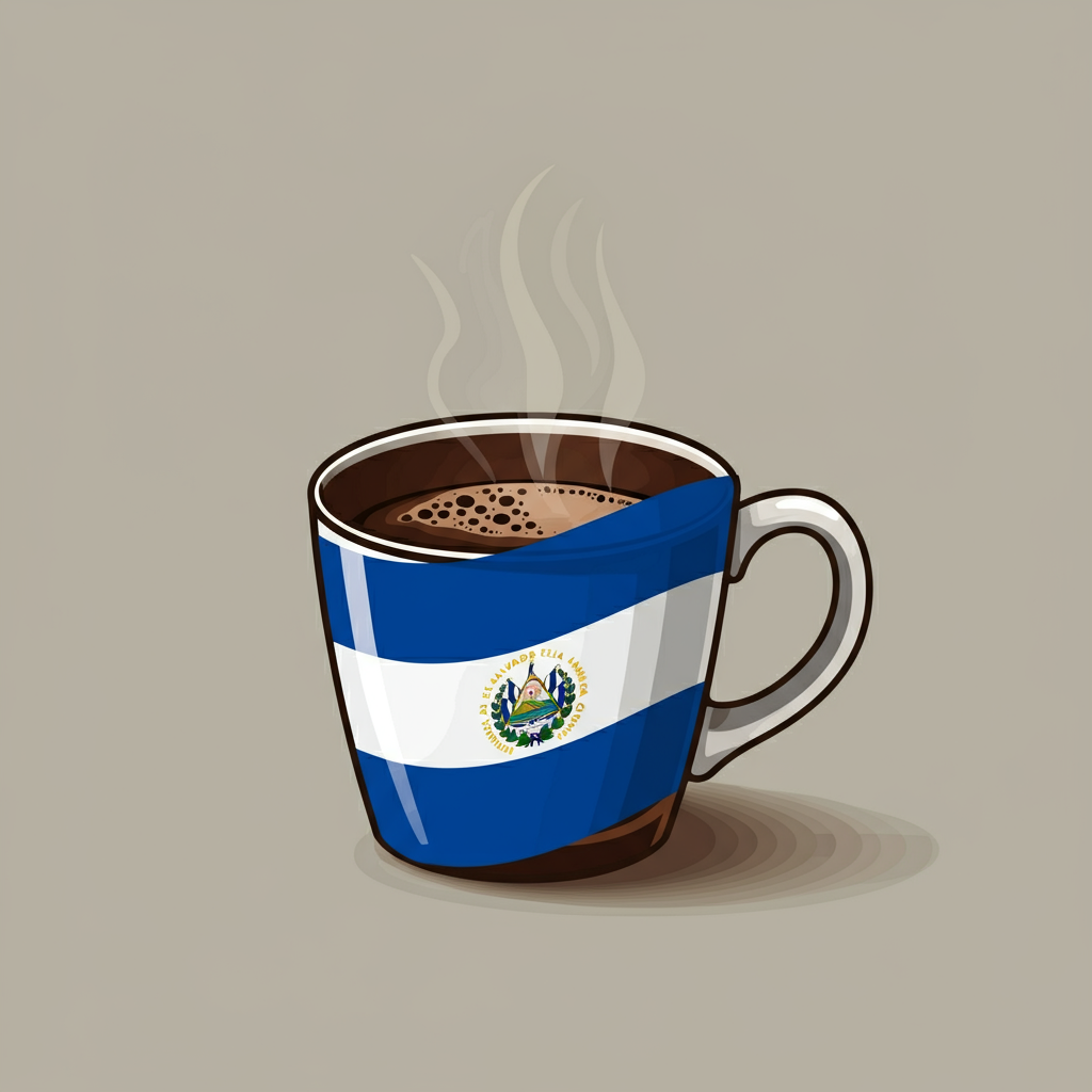 El Salvador Roasted Whole Coffee Beans - 1 pound