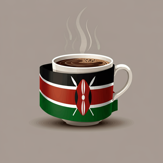 Kenya Roasted Whole  Coffee Beans - 1 pound
